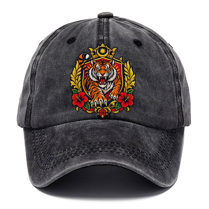 Malaysia Heraldic Crest Country Logos Classic Cap – Graphite