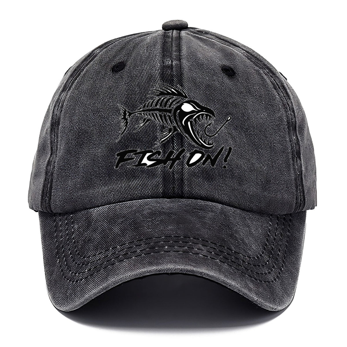 Fish On Classic Cap – Graphite