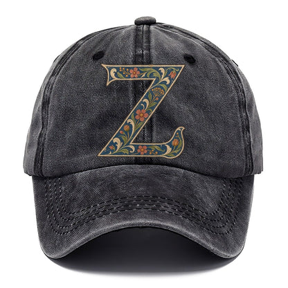 Wildflower Z Monogram Classic Cap – Graphite