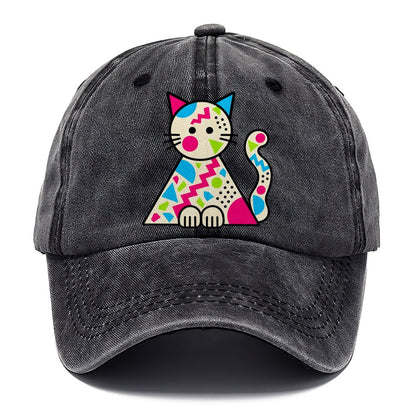 Triangle Cat Crazy Styles Classic Cap – Graphite