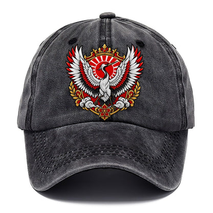 Japan Heraldic Crest Country Logos Classic Cap – Graphite