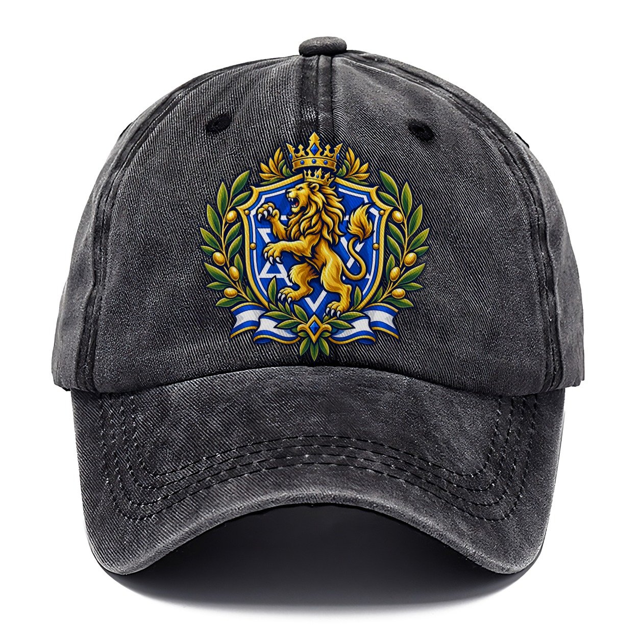 Israel Heraldic Crest Country Logos Classic Cap – Graphite