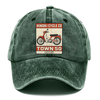 Hibari Town 50 Showa Speed Plates Classic Cap – Forest Mist