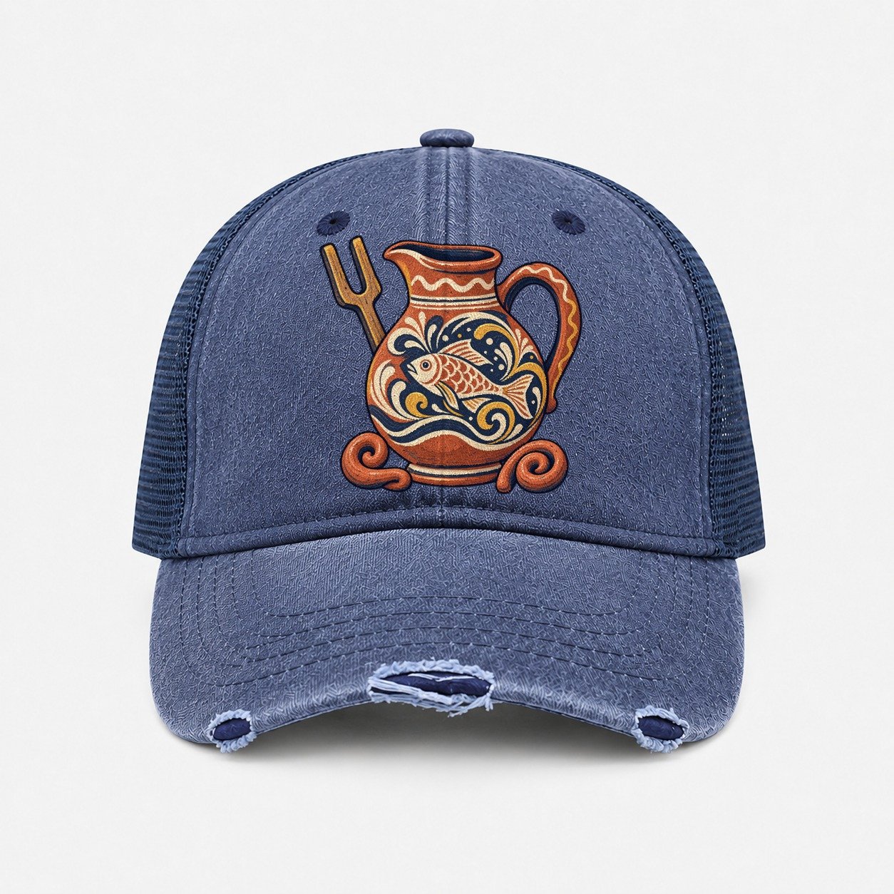Navy — front view