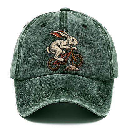 Hare Mountain Biker Sundown Familiars Classic Cap – Forest Mist