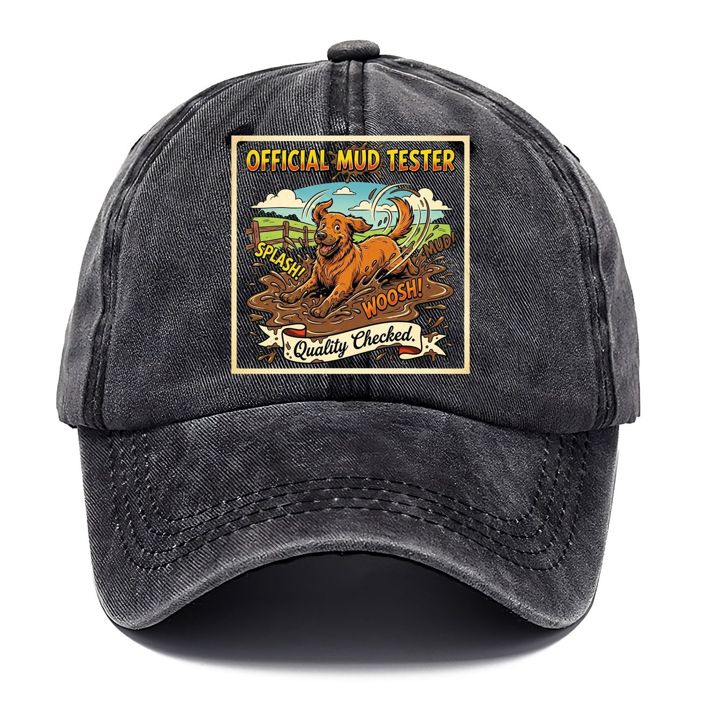 Official Mud Tester Classic Cap – Graphite