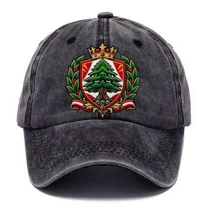 Lebanon Heraldic Crest Country Logos Classic Cap – Graphite