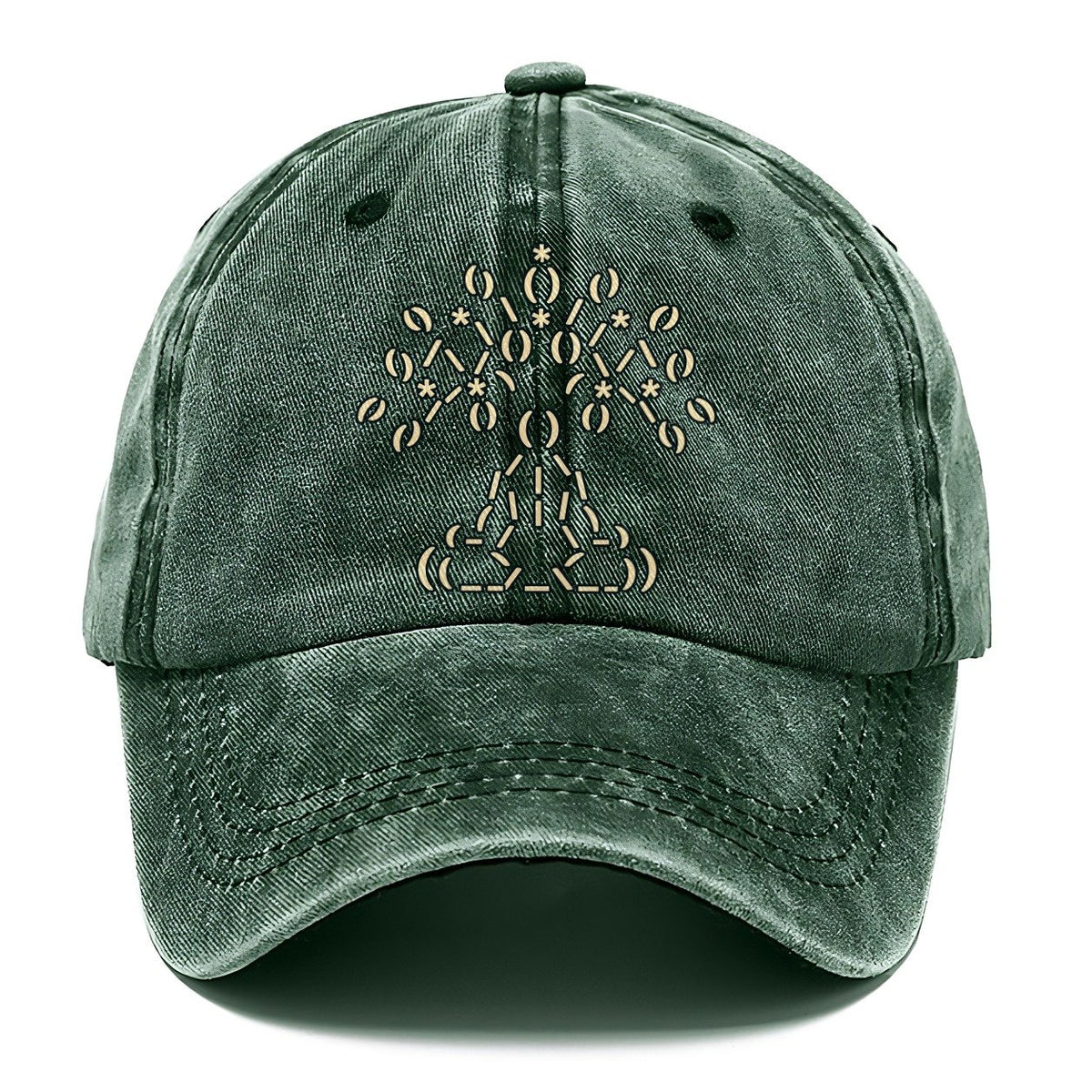 Meditation Under Leaves Classic Cap – Forest Mist