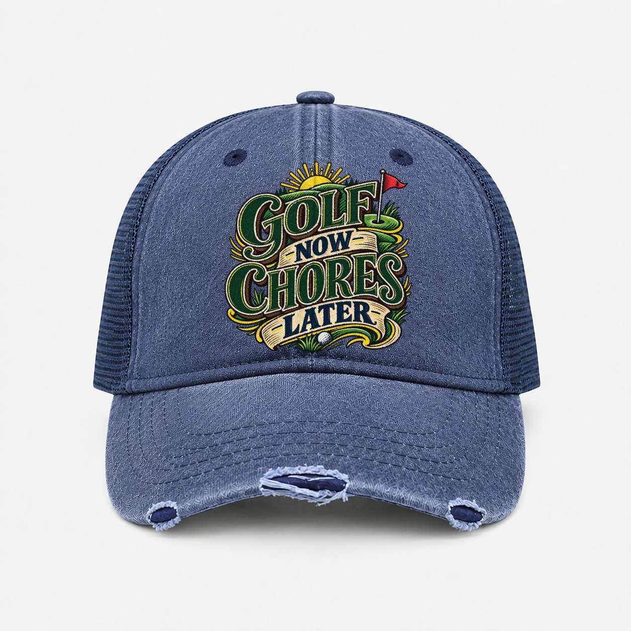 Navy — front view