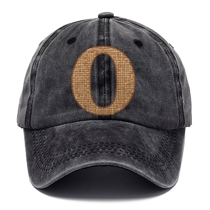 Woven Tweed O Monogram Classic Cap – Graphite