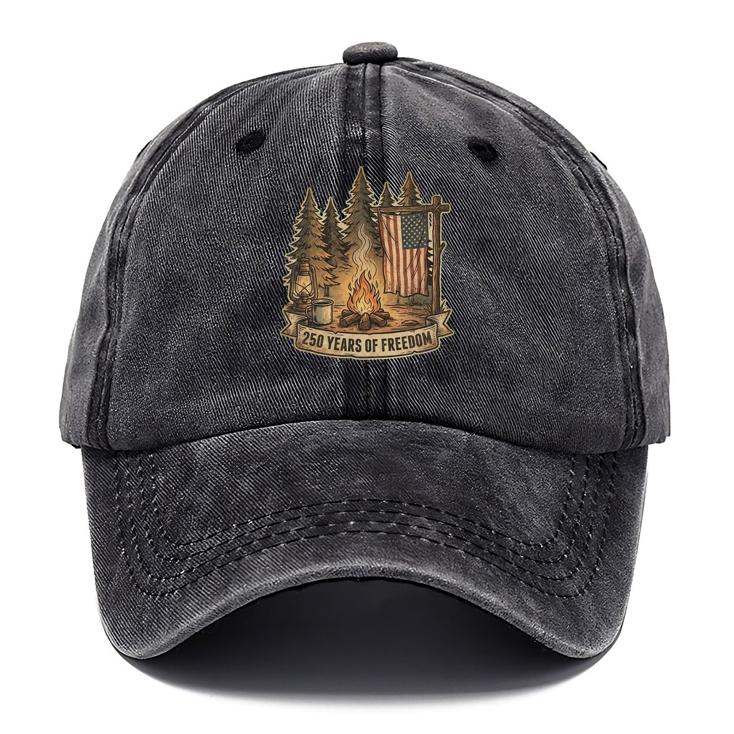 250 Freedom Campfire Classic Cap – Graphite