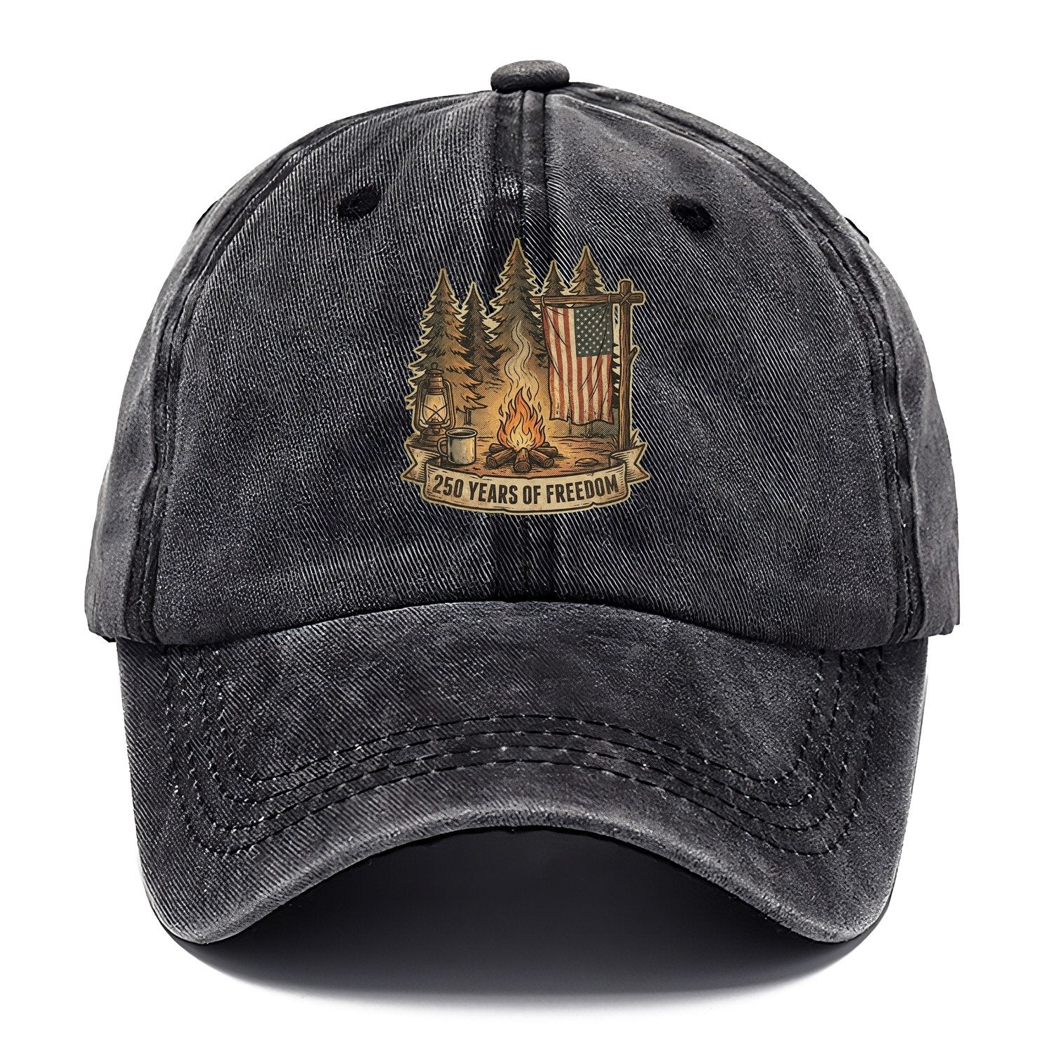 250 Freedom Campfire Classic Cap – Graphite