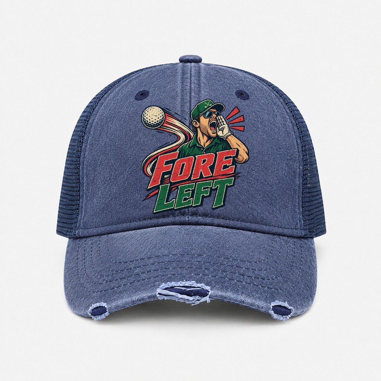 Navy — front view
