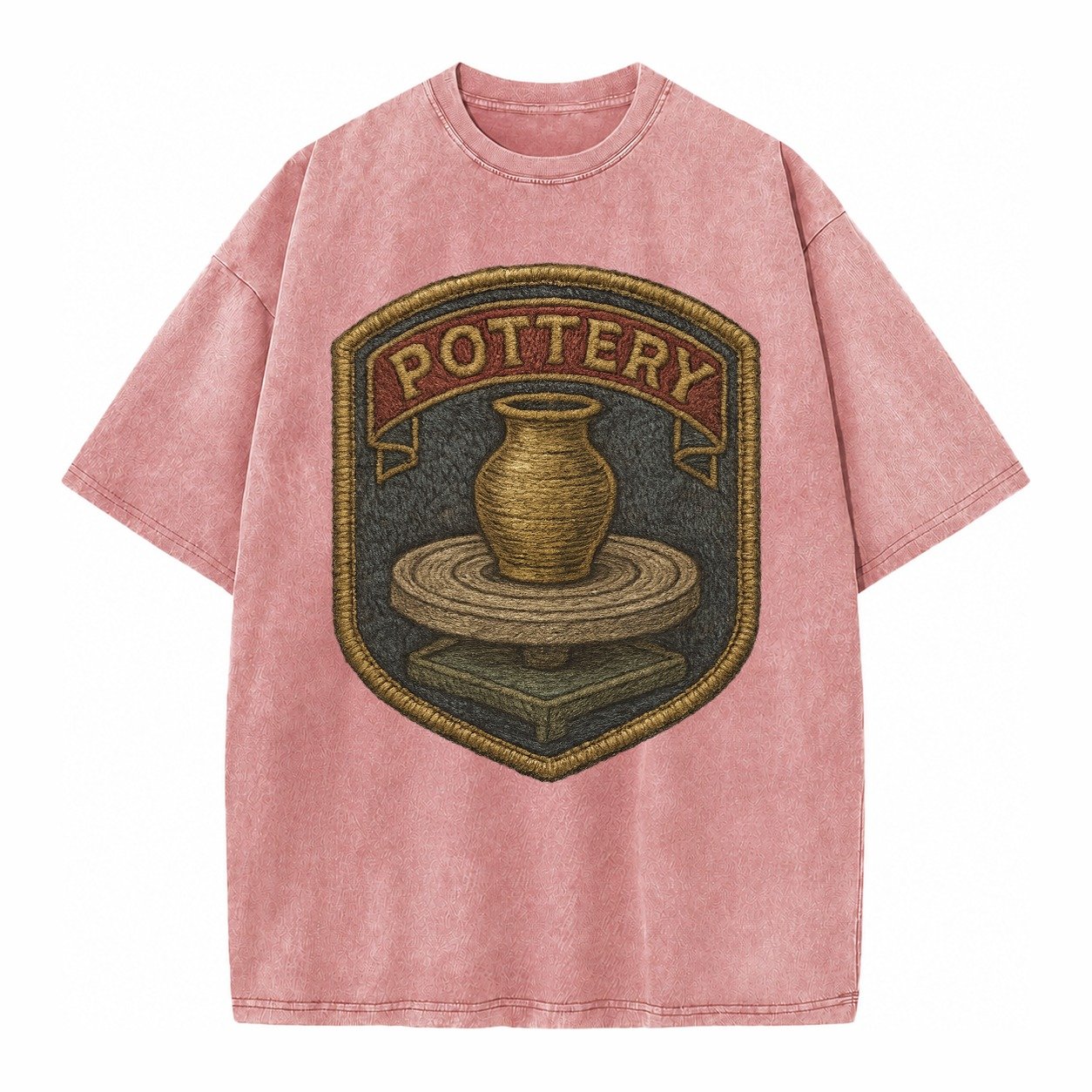 Pottery Wheel Vintage T-shirt – Dusty Rose