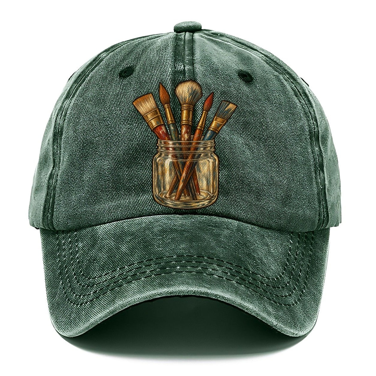 Brush Jar Fan Favorites Classic Cap – Forest Mist