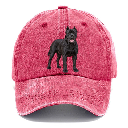 Cane Corso Standing Top Breeds Classic Cap – Pomegranate Blush