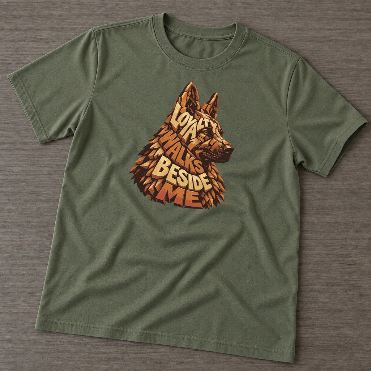 Army Green — front view