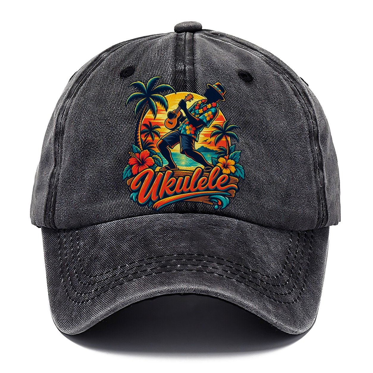 Ukulele Crest Music Instruments Classic Cap – Graphite