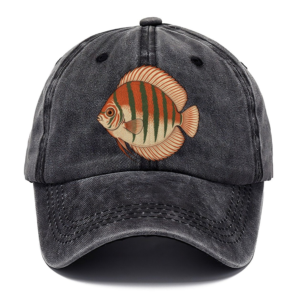 Discus Profile Study Aquarium Keeping Classic Cap – Graphite