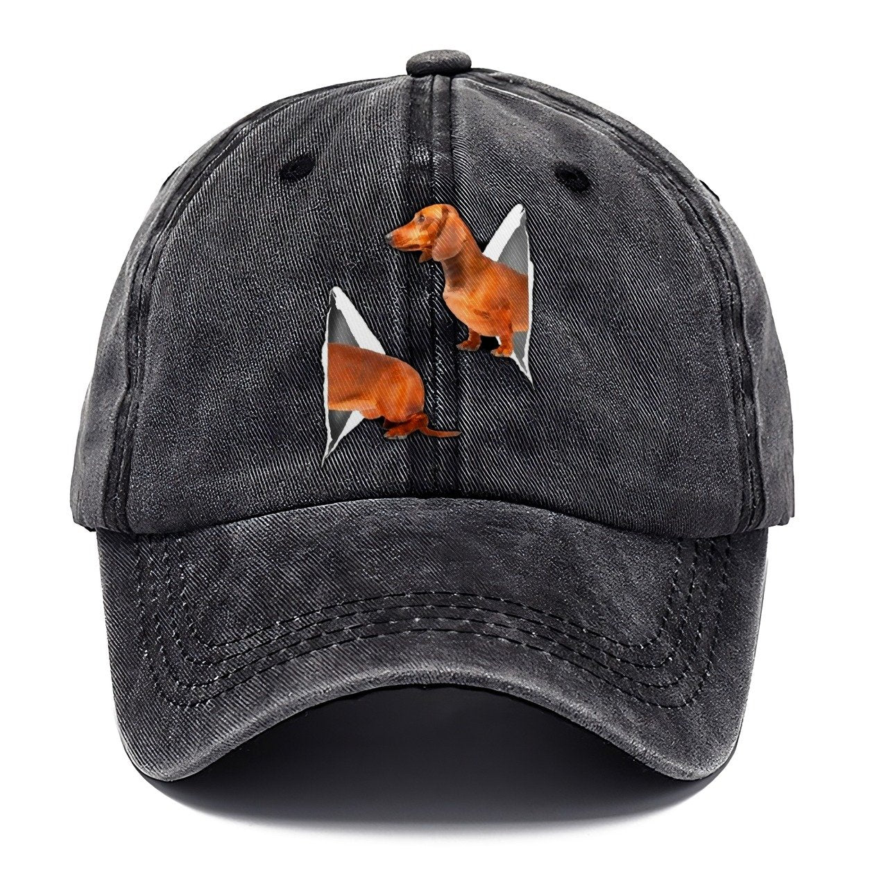 Portal Dachshund Classic Cap – Graphite