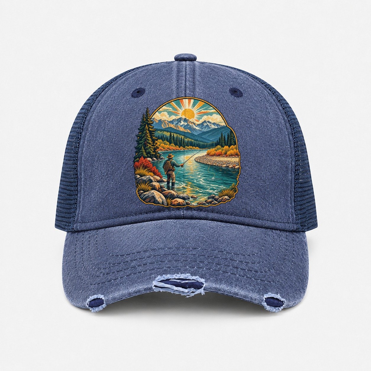 Navy — front view