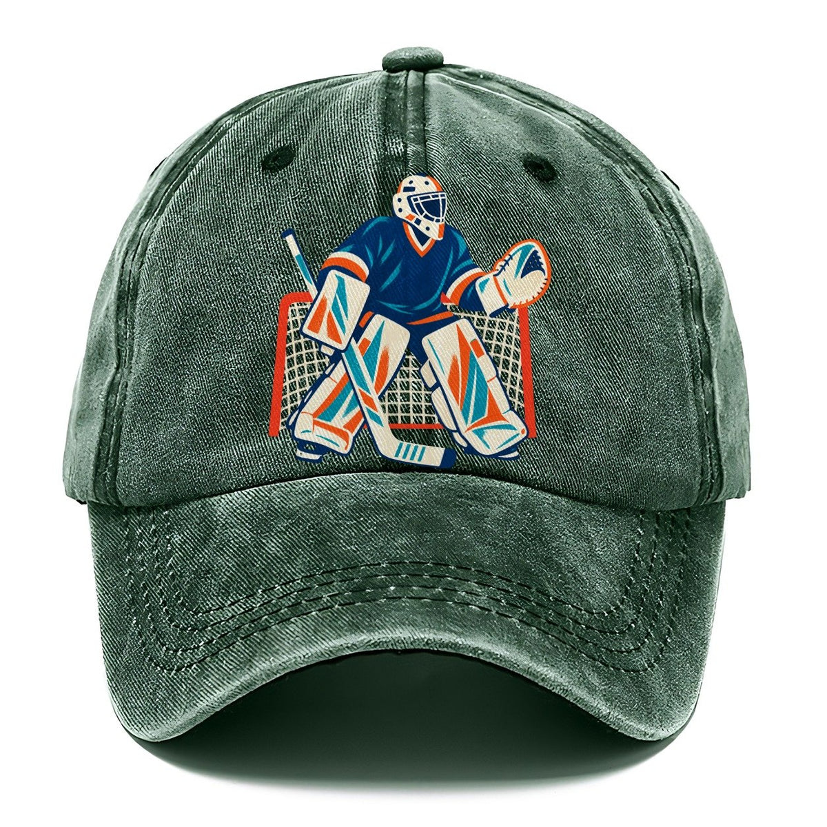 Hockey Goalie Classic Cap – Forest Mist