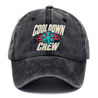 Cool Down Crew 90S Running Clubs Classic Cap – Graphite