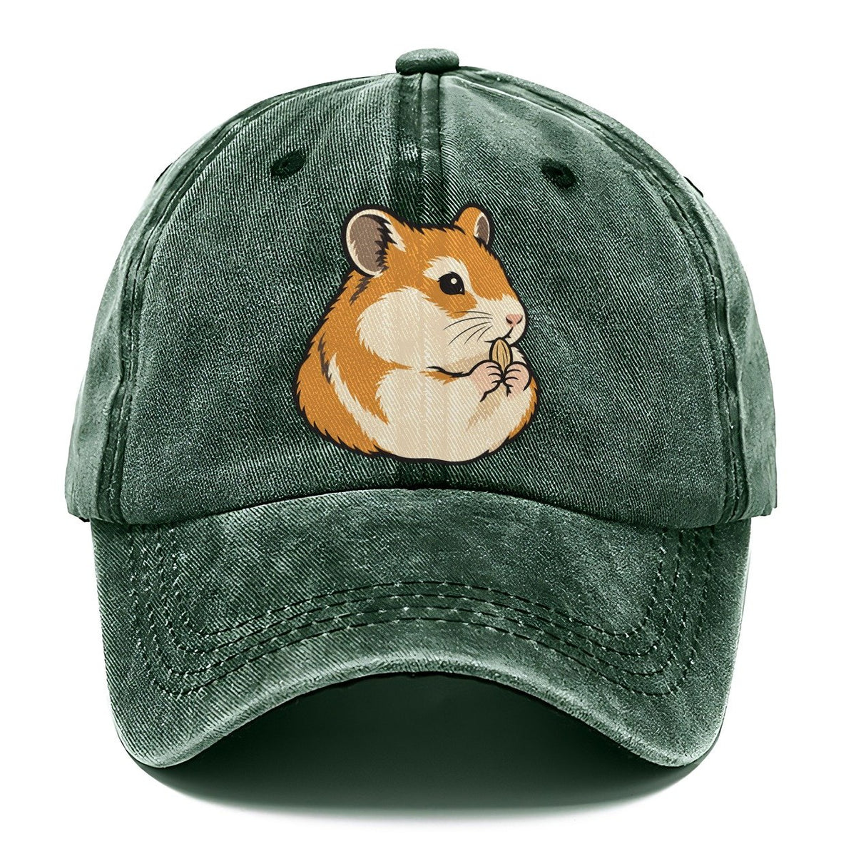 Hamster Seed Keeper Small Pet Logos Classic Cap – Forest Mist