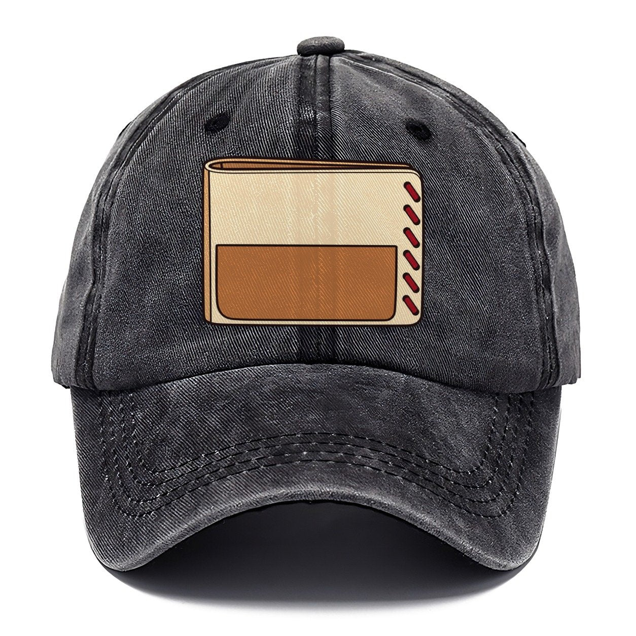 Bifold Wallet Study Leathercraft Classic Cap – Graphite
