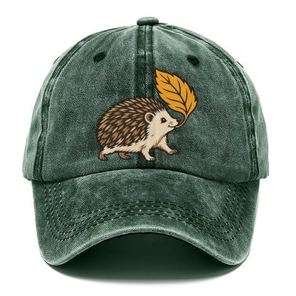 Hedgehog Leaf Carry Small Pet Logos Classic Cap – Forest Mist