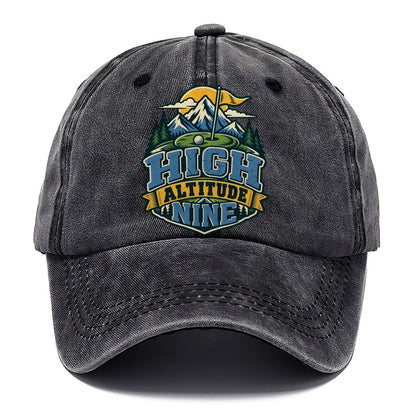 High Altitude Nine Golf Life Classic Cap – Graphite