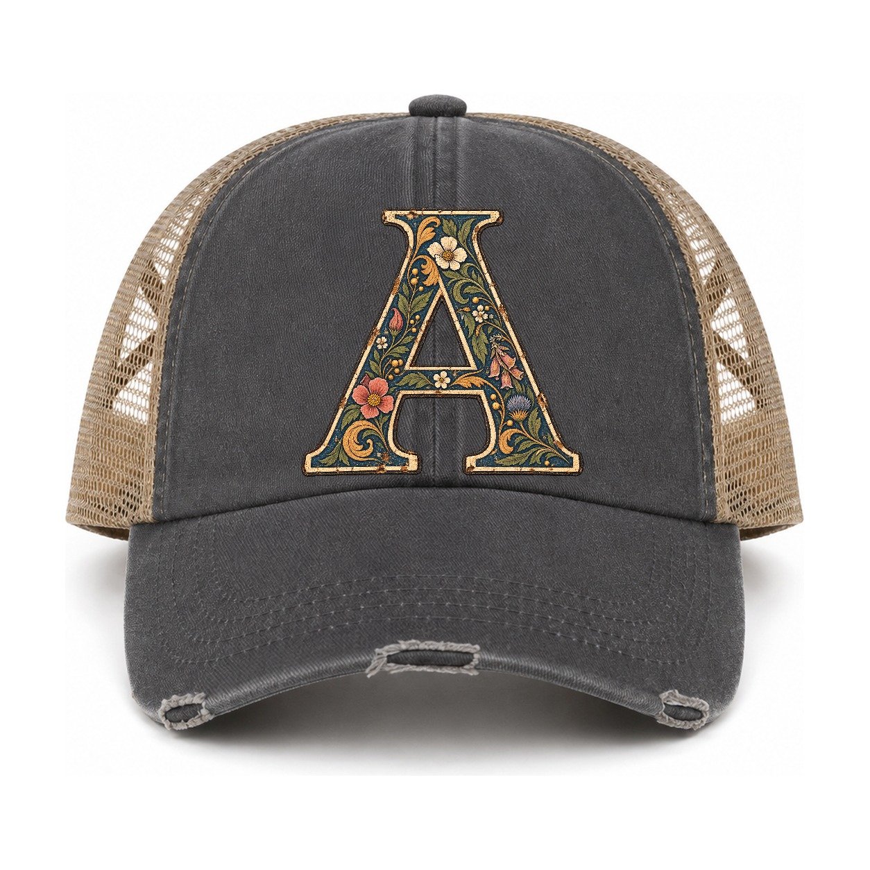 Charcoal-Khaki — front view