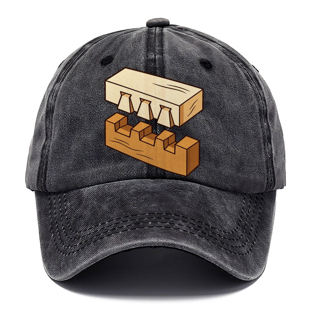 Dovetail Joint Study Woodworking Classic Cap – Graphite