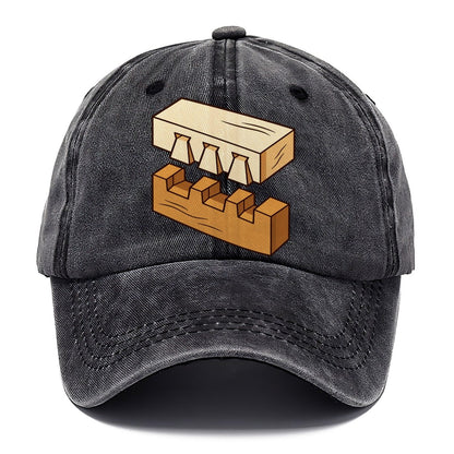 Dovetail Joint Study Woodworking Classic Cap – Graphite