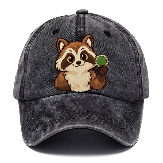 Cellar Raccoon Homebrewing Classic Cap – Graphite