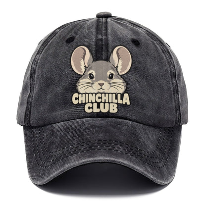 Chinchilla Club Small Pet Logos Classic Cap – Graphite
