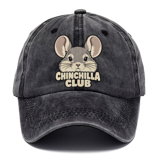 Chinchilla Club Small Pet Logos Classic Cap – Graphite