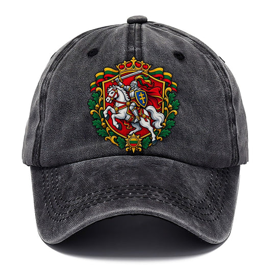 Lithuania Heraldic Crest Country Logos Classic Cap – Graphite