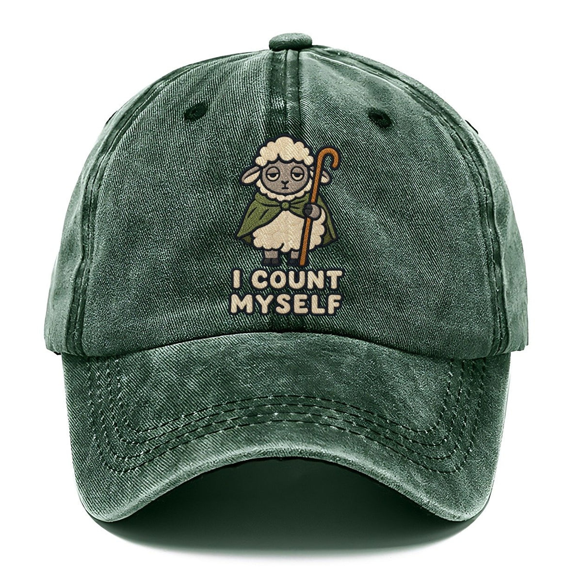 Sheep Shepherd Weary Court Classic Cap – Forest Mist