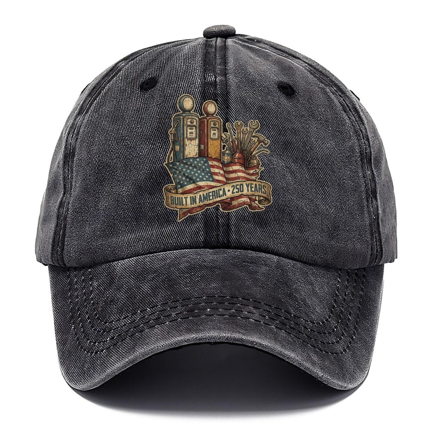 Built In America Classic Cap – Graphite