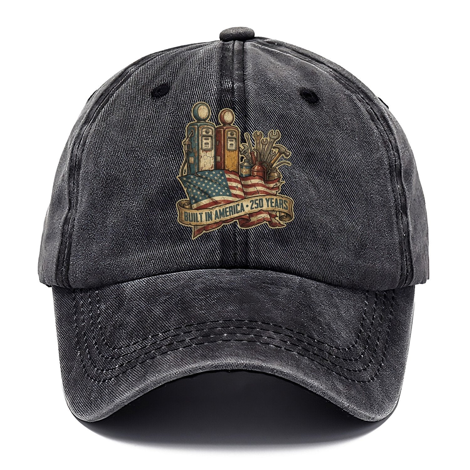 Built In America Classic Cap – Graphite