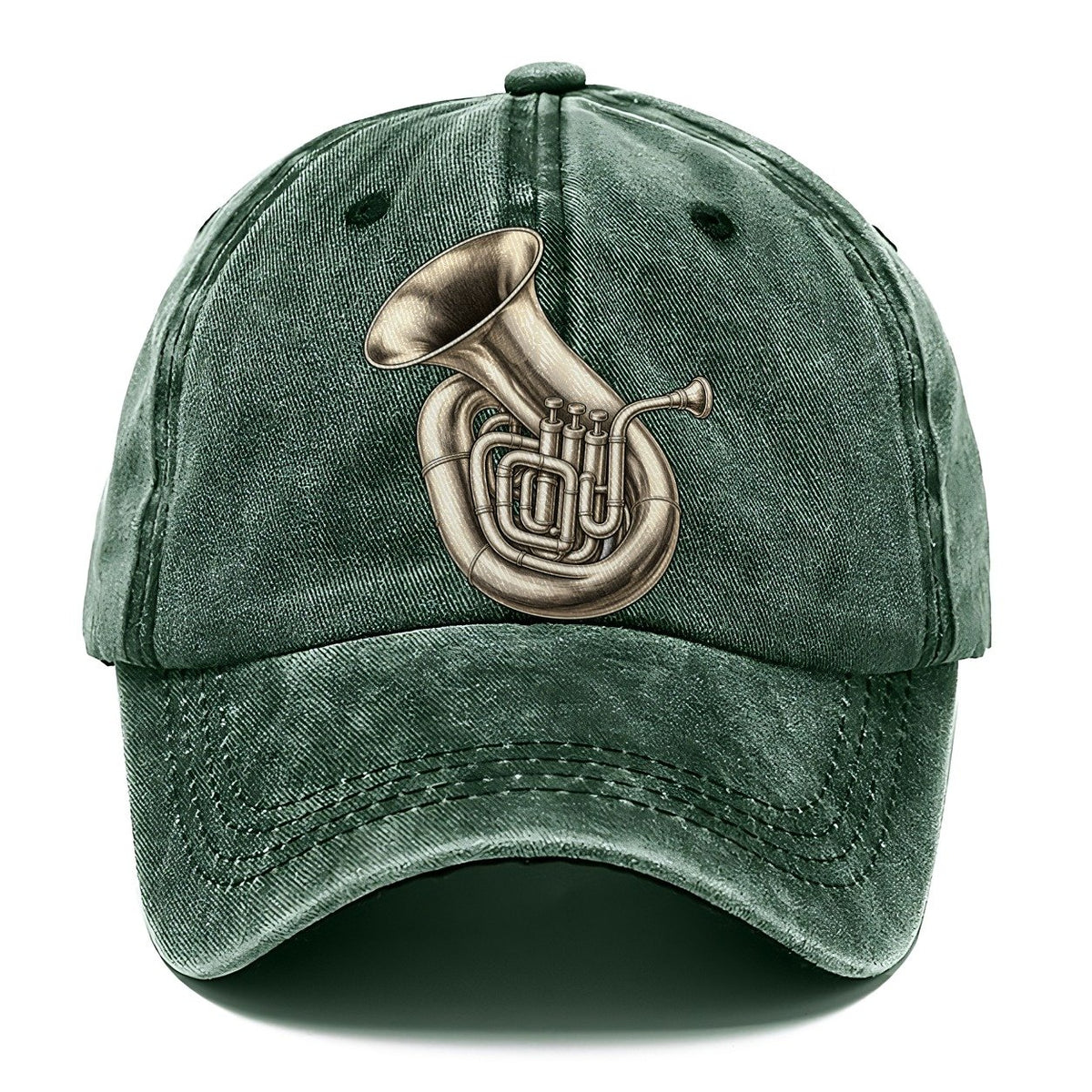 Tuba Silver Bell Turn Pastimes Companions Classic Cap – Forest Mist