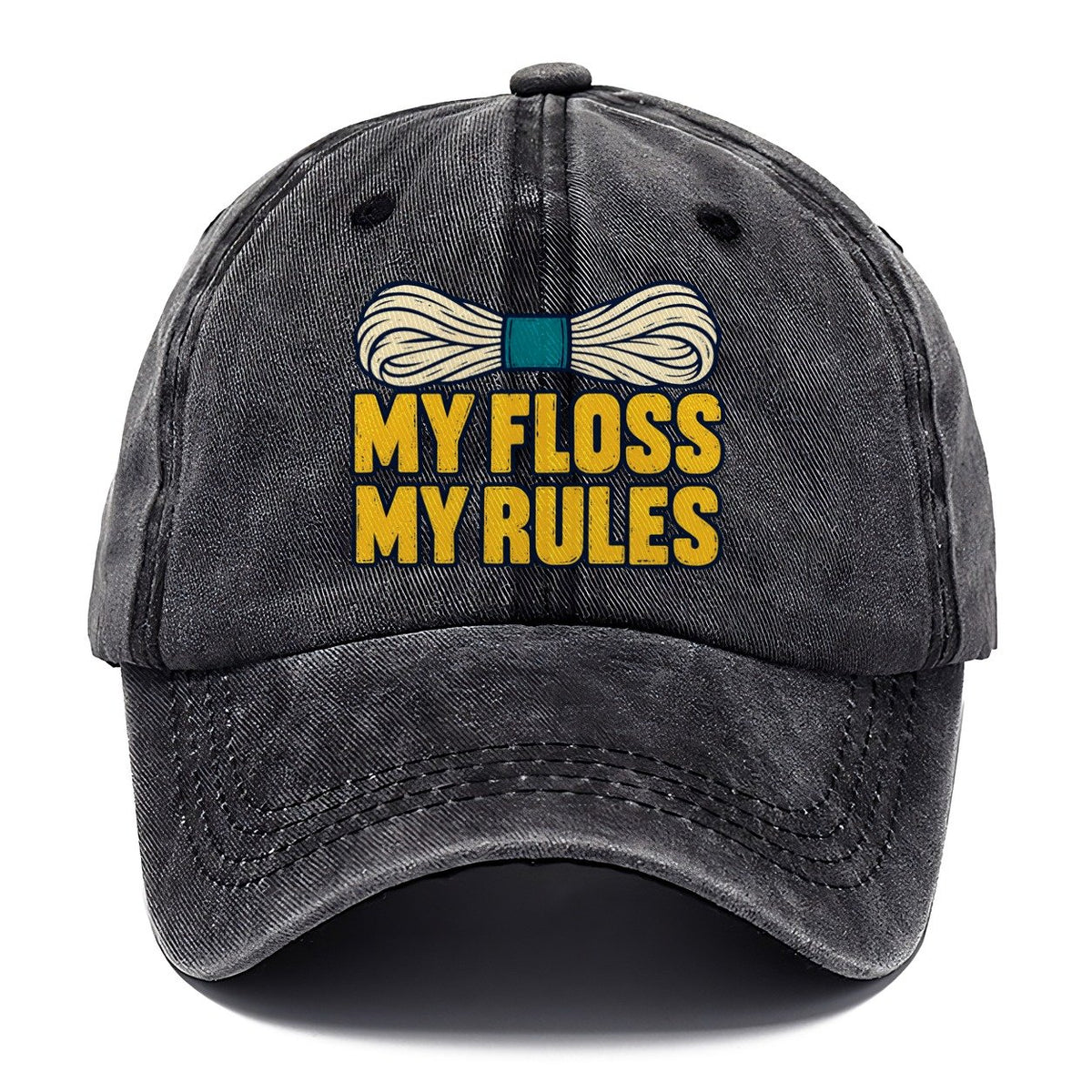 My Floss My Rules Classic Cap – Graphite