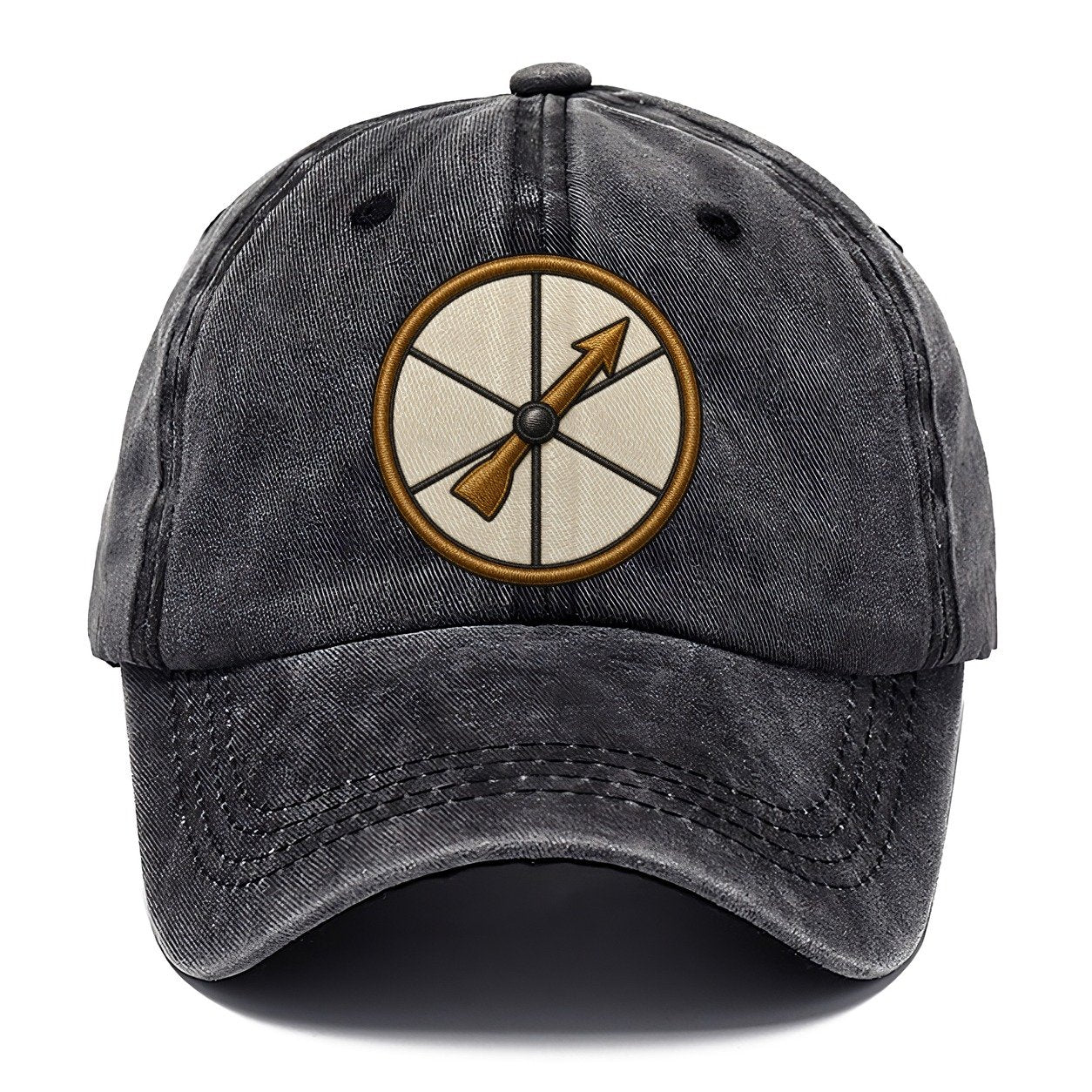 Spinner Arrow On A Round Dial Board Games Classic Cap – Graphite