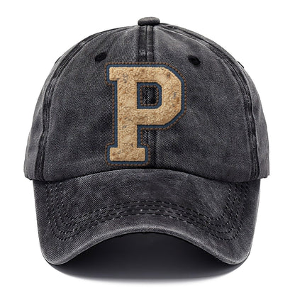 Varsity Chenille P Monogram Classic Cap – Graphite