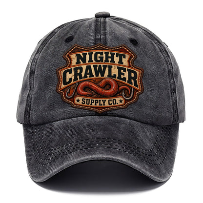 Night Crawler Supply Co Fishing Club Classic Cap – Graphite