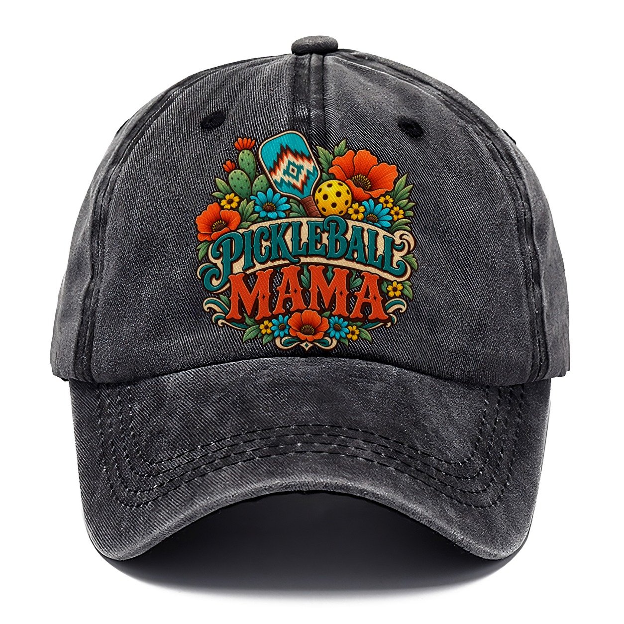 Pickleball Mama Pickleball Life Classic Cap – Graphite