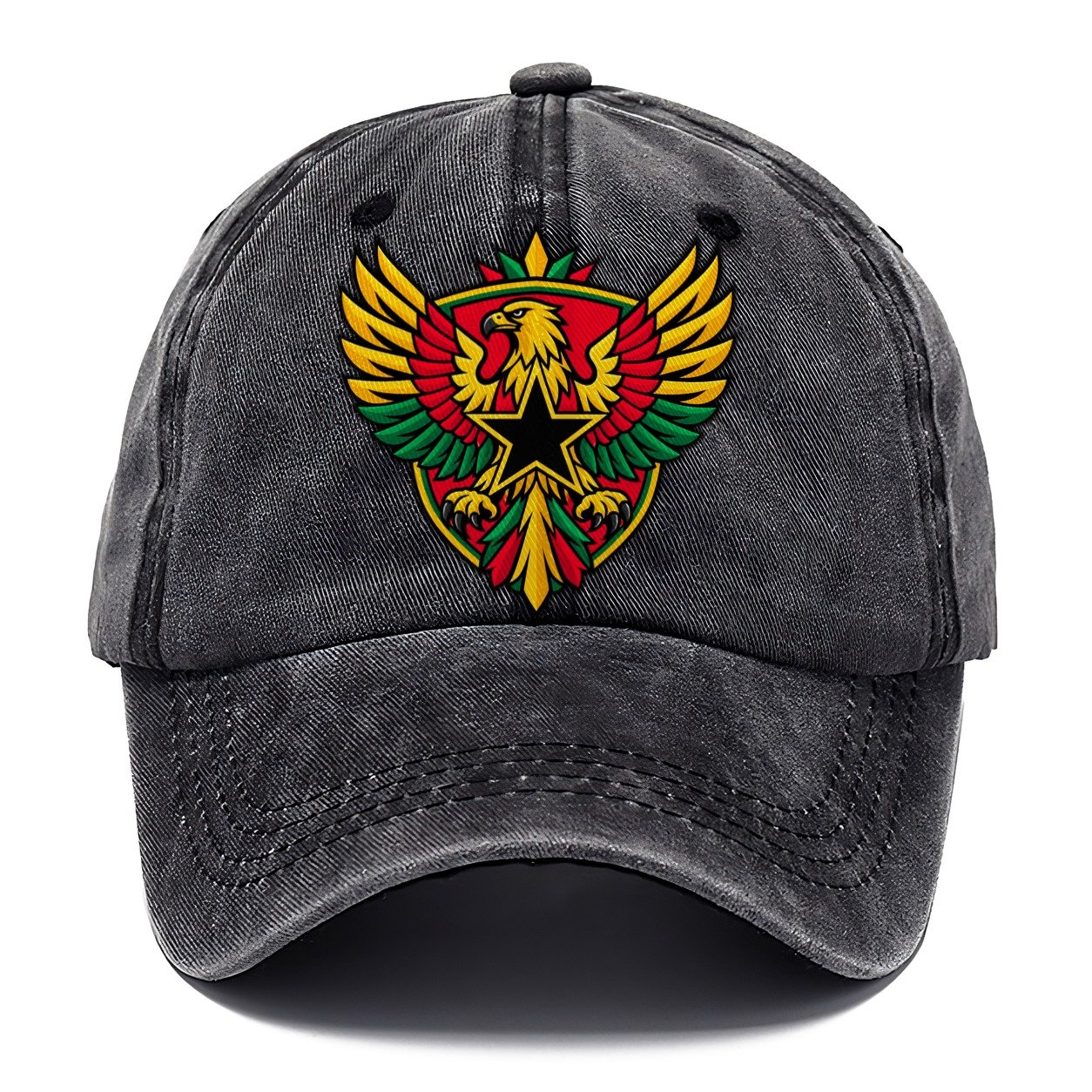 Ghana Minimal Emblem Country Logos Classic Cap – Graphite