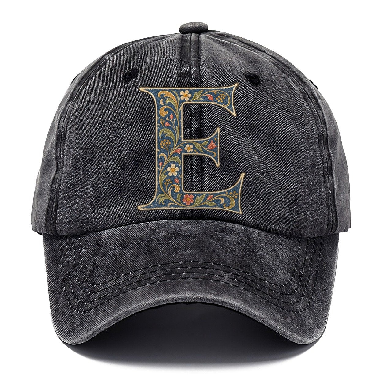 Wildflower E Monogram Classic Cap – Graphite