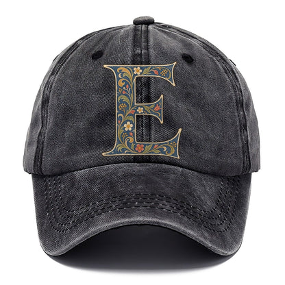 Wildflower E Monogram Classic Cap – Graphite